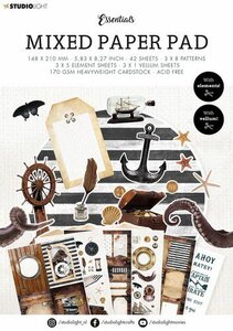 Studio Light Mixed Paper Pad Essentials nr.19 A5