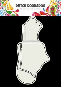 Dutch Doobadoo Card Art Baby Shoe 