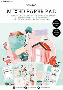 Studio Light Mixed Paper Pad Essentials nr.14 A5