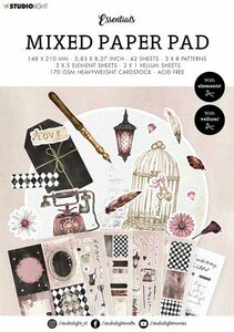Studio Light Mixed Paper Pad Essentials nr.17 A5
