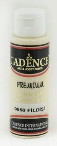 Cadence Premium acrylverf (semi mat) Ivoor 70 ml