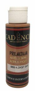 Cadence Premium acrylverf (semi mat) Oxide donkergeel  70 ml