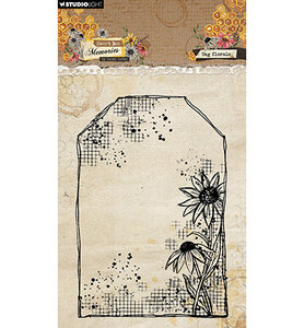 Studio Light Clear Stamp Tag florals Sweet Bee Memories nr.791