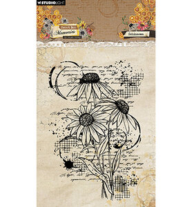 Studio Light Clear Stamp Echinacea Sweet Bee Memories nr.792
