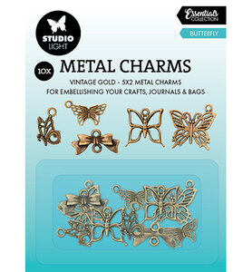 Studio Light Metal Charms Butterfly Consumables nr.02