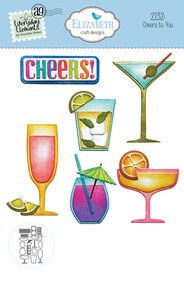Elizabeth Craft Designs Sunny Days Die Cheers to You 