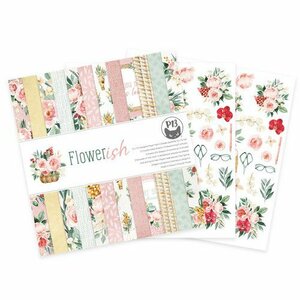 Piatek13 - Paper pad Flowerish 12x12 