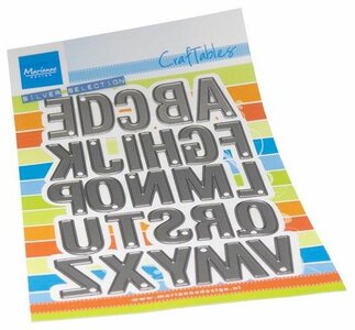 Marianne Design Craftable Alfabet in hoofdletters CR1641 