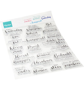 Marianne Design Clear Stamp Voor de man CS1172