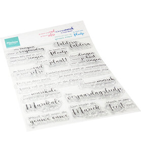 Marianne Design Clear Stamp Falderie Faldera CS1173