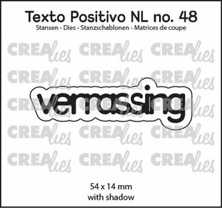 Crealies Texto Positivo verrassing - NL 