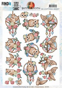 3D Cutting Sheet - Yvonne Creations - Dreamcatcher