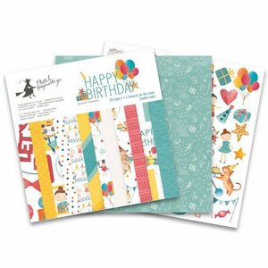 Piatek13 - Paper pad Happy Birthday 30.5 x 30.5 cm
