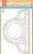 Marianne Design Craft Stencil Pendule PS8049