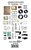 13Arts Ephemera Mr. Handsome, cut-out, 43 pcs