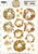 3D Push Out - Berries Beauties - Glowing Christmas - Wreath