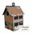 CraftEmotion Impress stamp Die - kerstdorp - huisje 3