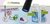 CraftEmotions UV zaklamp LED 90mmx25mm - Excl. 3 x AAA Battery