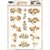 3D Cutting Sheets - Amy Design - Frosted Gold Christmas - Christmas Piece