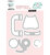 Studio Light Stamp & Cutting Die Telephone Essentials nr.90