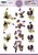 3D Push out Sheet - Precious Marieke - Purple Blossom - Purple
