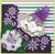 3D Push out Sheet - Precious Marieke - Purple Blossom - Amethyst