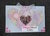 CraftEmotions clearstamps 6x7cm - Hart vol tekst love