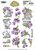 3D Cutting Sheet - Amy Design - Tulip Dreams - Purple Tulips
