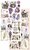 Art Alchemy Extras to Cut Set 30,5x15 cm In Purple Colors