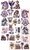 Art Alchemy Extras to Cut Set 30,5x15 cm In Purple Colors