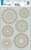 Pronty Chipboard mandala mini‘s By Jolanda A5  by Jolanda