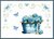 3D Cutting Sheet - Berries Beauties - Blue Meadow - Water Pump